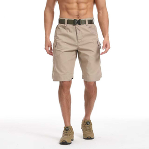 SFB IX7 ESDY Men Outdoor Camouflage Tactical Pants Elastic Multi-Bag Quick-Drying Waterproof Training Five-Point Shorts <b>Hiking</b> - Product Image 4