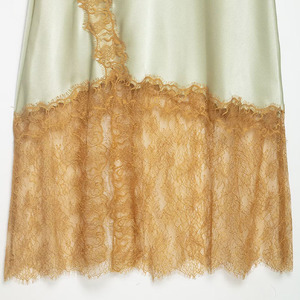 ZATRHMBM Novedades Verano 2026: Elegante Vestido con Ribete de Encaje, Estilo Vintage, Tirantes Finos, Vestido Casual para Mujer - Product Image 6