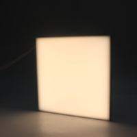 Panneau Edge-Lit, lumière intelligente centrée sur l'humain à rythme circadien à spectre complet pour la conception biophilique du bureau et de la maison