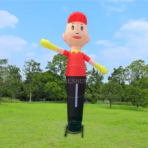 Custom High Quality Giant Single Leg Flailing Air Tube Dancer Inflatable Waving Man/ Air dancer/inflatable mondel