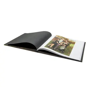 Fabrikant Private Label Glinsterende Draad Binding Gebonden 5X7 Hardcover Fotoboek