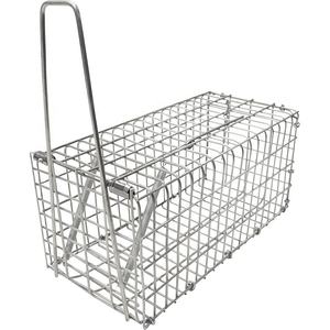 La familia <span class=keywords><strong>de</strong></span> alambre <span class=keywords><strong>de</strong></span> Metal galvanizado rata grande jaula trampa roedor bichos humano Animal Control <span class=keywords><strong>de</strong></span> plagas - Product Image 5