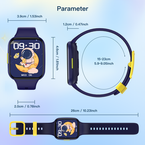 Reloj Inteligente Wish6 para Niños, Monedas Virtuales, IP68, Registro de Actividad Diaria, Pantalla TFT, Monitor de Frecuencia Cardíaca, Oxígeno en Sangre y Temperatura - Product Image 2