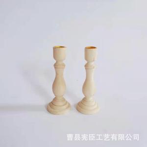 เชิงเทียนไม้ทรงเรียวทำจากไม้โรสวูด ของตกแต่งบ้าน ของตกแต่งงานแต่งงาน - Product Image 4