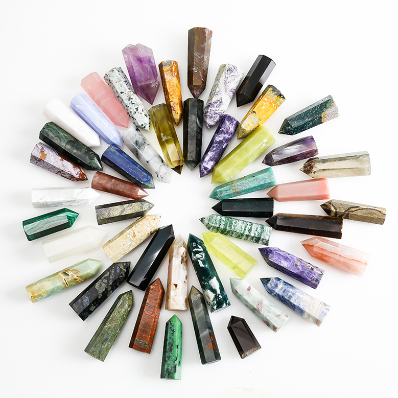 Природный лабрадорит флюорит, прозрачный розовый кварц, аметист, точка, духовные кристаллы, лечебные камни, башня