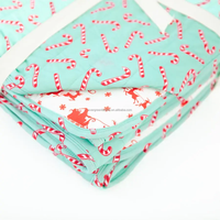 Literie 50 pouces X 50 pouces personnalisé deux couches couverture bébé grand nuage couverture en bambou