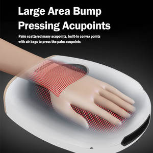 Terapia eléctrica de calefacción Masajeador de manos Acupresión vibratoria Usable para <span class=keywords><strong>tratamiento</strong></span> de Palma y muñeca - Product Image 6