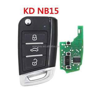 Llave Remota Universal KEYDIY Serie B NB B15 NB15 Estilo KD MQB - 3 Botones - para KD900 MINIKD URG200 KD-X2 - Product Image 1