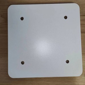 ขาตั้งต้นไม้เอ็มดีเอฟทรงสี่เหลี่ยมสีขาว 30x30x1.5 ซม. ติดตั้งบนพื้น ตกแต่งบ้านภายใน - Product Image 2
