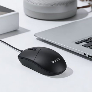 Attack Shark AM106 Wired Optical <b>Mouse</b> 3 Buttons Right Hand Ergonomic For Office Gaming Desktop <b>USB</b> - Product Image 1