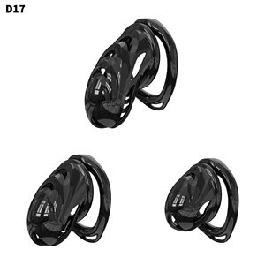 Jaula de Castidad Masculina - Jaula Ligera Negra para Pene, Dispositivo de Castidad para Hombres, Control de Erección Perfecto y Juego de Bondage - Product Image 4