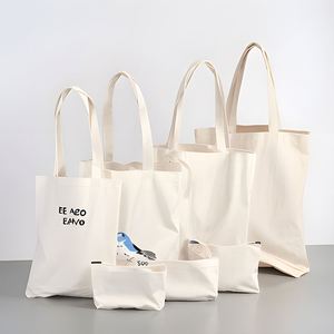 Best Selling Reusable Bag With Logo Custom <b>Printed</b> Logo Sublimation Oversize <b>Extra</b> <b>Large</b> Size Cotton Canvas Shopping Tote Bag - Product Image 1