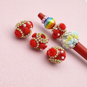 51273 Cuentas Sueltas de Perlas de Imitación de Diamante con Forma de Corazón de Rosa Roja para el Día de San Valentín, para Hacer Joyería, Collares y Bolígrafos con Cuentas Hechos a Mano - Product Image 5