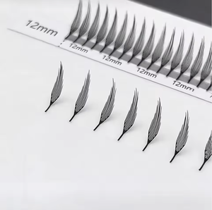 Extensions de cils synthétiques Aesphylash, Fournitures pour extensions de cils, Plateaux de cils en cachemire, Dissolvant pour cils, Clusters de cils en vison - Product Image 4