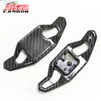 AISKA A-Style - Extensión de Palanca de Cambios de Fibra de Carbono Seca para Audi A3 S3 RS3 S4 A5 RS5 B9 Q7 R8 TT 2017-2019