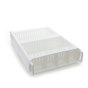 Estante de cocina de almacenamiento de plástico extraíble de tres capas para ahorrar espacio - Product Image 5