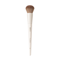 Ensemble de pinceaux de maquillage professionnels beiges à logo personnalisé, très demandés, pour le visage, le fond de teint et la poudre, poils synthétiques doux et vegan