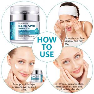ELAIMEI Crema Viso Schiarente 60ml per Rimuovere Macchie, Schiarire Imperfezioni, Macchie Gialle e Marroni, Lentiggini, Illuminare il Tono della Pelle - Product Image 3