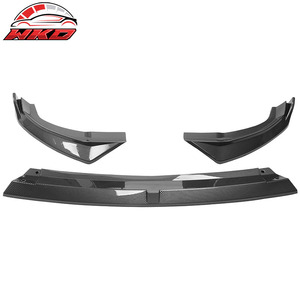 Pour Hyundai Ioniq 5 2022-2024, style IKON, lèvre de pare-chocs avant en fibre de carbone, PP, 3 pièces, kit carrosserie de haute qualité - Product Image 6