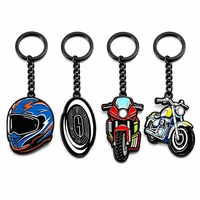 Badge émaillé personnalisé pour casque de moto (épingle de motard, emblème de course moto pour cadeau de club) Porte-clés métallique en gros d'usine