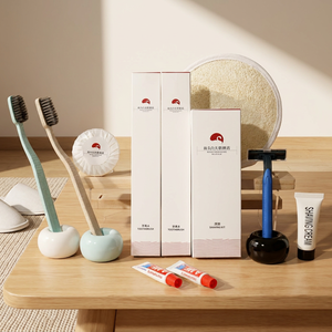 Kit d'articles de toilette écologiques pour hôtel, le plus populaire : mini-savon, kit de voyage jetable pour hôtel, kit de rasage - Product Image 4