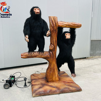 Hochwertige Lebensgroße Realistische Animatronische Löwen-Skulptur für Öffentliche Außen- und Innenbereiche Anpassbar für Schulen Einkaufszentren Kindertagesstätten