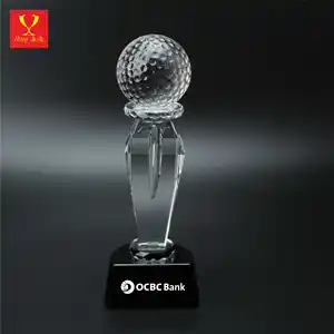 Hitop Professional Trophy Custom Design Crystal Award Basketball-Trophäe mit Geschäfts geschenk