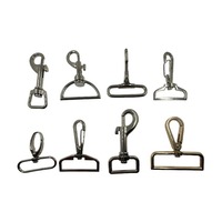 Kait Putar Logam Berkualitas Tinggi dari Paduan Seng untuk Tas, Tali Tas, Rantai Tas, Gantungan Kunci, Aksesoris DIY