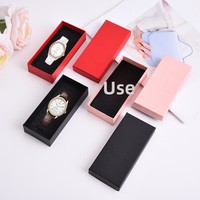 Boîte d'emballage de luxe personnalisée pour montres et bijoux avec couvercle en éponge et tiroir coulissant, forme rectangulaire, boîte à montres et lunettes Shenzhen