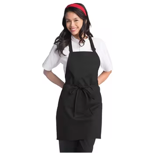 Delantal de Cocina Impermeable de Algodón para Chef, Sin Mangas, con Cintura Ajustable, para Cocinar, Limpiar, Estilo Vaquero Negro, para Camareros, Barbacoa, Mujeres, 2025 - Product Image 1
