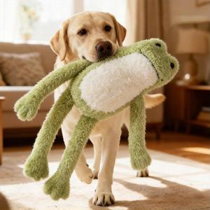 Juguete de Peluche Duradero con Sonido para Perros de la Serie Titan Gnaw de AFP, Juguete Masticable Interactivo con Forma de Animal Grande - Product Image 2