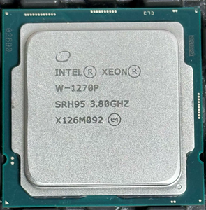 Processeur Intel Xeon W-<span class=keywords><strong>1270P</strong></span> SRH95 8 cœurs 16 threads 3,8 GHz 16 Mo de cache LGA1200 CPU pour station de travail - Product Image 1