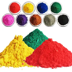 Wholesale Bulk Wholesale Iron Oxide Pigments Green Red Yellow Fe2O3 For Cement Coatings Art Paint ISO OEM ODM Supplier Price