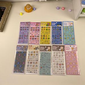 3D Relief Self-Adhesive Cartoon Cute Children's Decoration <strong>Stickers</strong> Creative Crystal Design for Young Lady - Product Image 1