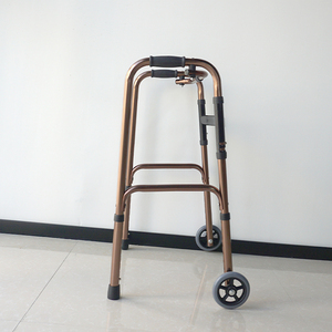 Factory Supply Stainless Steel <strong>Disabled</strong> <strong>Walker</strong> Height Adjustable Foldable <strong>Walker</strong> Rehabilitation Walking Aid for the Elderly - Product Image 4