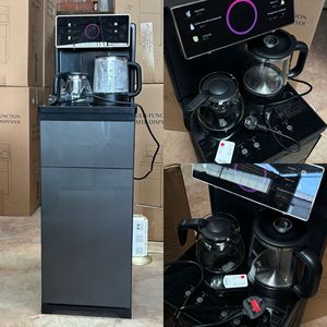 Smart Tea Bar Machine Refrigeration Automatic Water Dispenser Vertical Dual Use Bottom Loading Tank - Product Image 5
