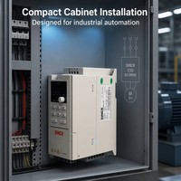 Convertisseur VFD monophasé triphasé, onduleur connecté au réseau, limiteur de fréquence, convertisseur DC-DC pour application moteur, 380V nominal