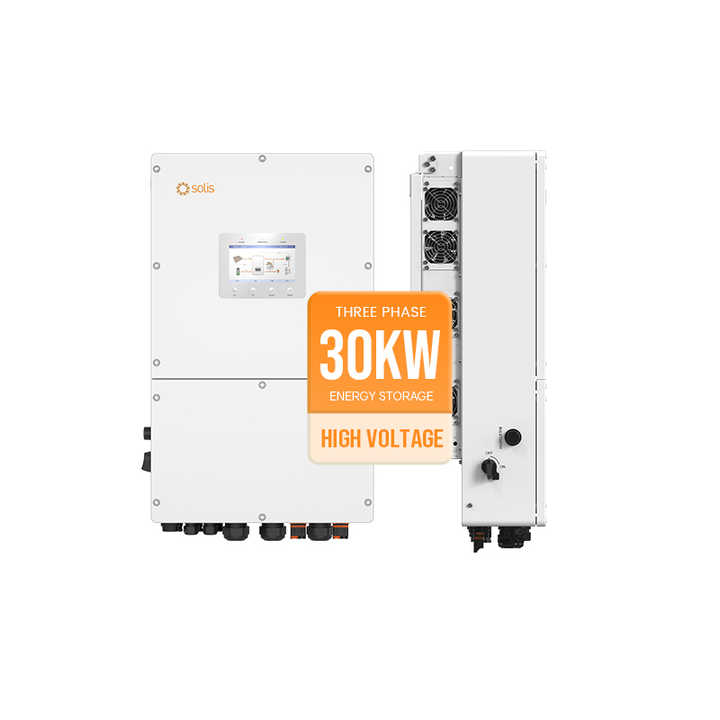 30kW 40kW 50kW Solis Hybrid Inverter S6-EH3P30K-H High Voltage 3 Phase ...