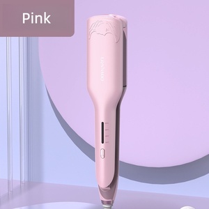Nouveau fer à boucler en forme de V pour grandes boucles, <span class=keywords><strong>mini</strong></span> fer à friser électrique à ions négatifs, fer à boucler de haute qualité avec chauffage PTC pour le soin des cheveux - Product Image 3