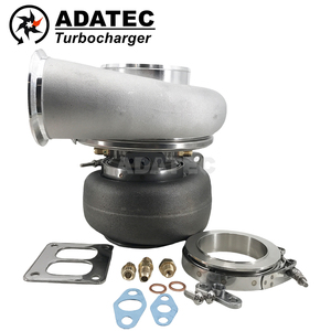 Turbocompresor 757707-0024 Turbina <span class=keywords><strong>T4</strong></span> V-Band 1.15AR Turbocompresor de rendimiento de rodamiento de bolas para construcciones de alto flujo - Product Image 3