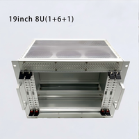Casing Server Jaringan Pusat Data Rak 19 Inci Custom OEM 1U 2U 4U,  Berbahan Plat Logam, Dilapisi Bubuk, Bersertifikasi ISO9001