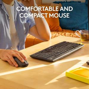 Gốc Logitech Mk295 Chuột Không Dây Bàn Phím Combos Set Logi <span class=keywords><strong>2.4G</strong></span> Chuột Không Dây Im Lặng Bàn Phím Cho Nhà Văn Phòng PC Máy Tính Xách Tay - Product Image 3
