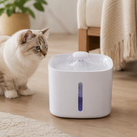 Fontaine à eau pour chat, filtre à eau fraîche à circulation automatique, fontaine à boire intelligente pour animaux de compagnie, pour chats et chiens, intérieur