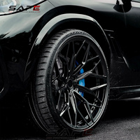 Rines de Aleación Forjada Midnight Obsidian, Diseño de Llanta Dividida, 21, 22, 23, 24 Pulgadas, 5x112, para SUV Deportivo, BMW X6M F96, Estilo Agresivo
