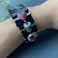 Breloques personnalisées Win-Win avec logo, en cristal tchèque de luxe, à clipser, accessoires décoratifs en métal pour bracelet de montre Whoop 5.0