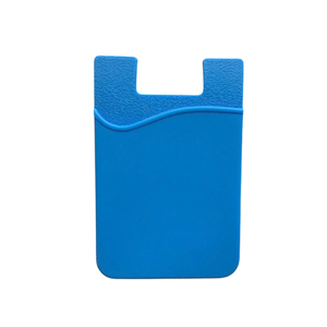 Portefeuille de téléphone portable en silicone personnalisé, porte-cartes de crédit en silicone collant pour téléphone - Product Image 1