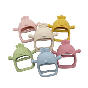 Mordedor explosivo para bebés, hongos pequeños anticomida, molares de juguete de silicona de grado alimenticio para bebés - Product Image 1