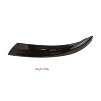 Accessoires extérieurs de voiture de remplacement de personnalisation de couleur noire mate pour VW T6 2015-2019 couverture légère de sourcil