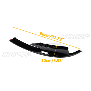 Para BMW F30 F31 F35 Serie 3 M Sport 2012-2018, alerón delantero, divisor de parachoques, difusor, aspecto de fibra de carbono, negro brillante 2017 - Product Image 5