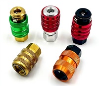 JUNYI OEM Pièces pneumatiques en aluminium, embout de gonflage de pneu, outil de gonflage de précision, fonction de verrouillage, rapide et efficace, garantie 1 an